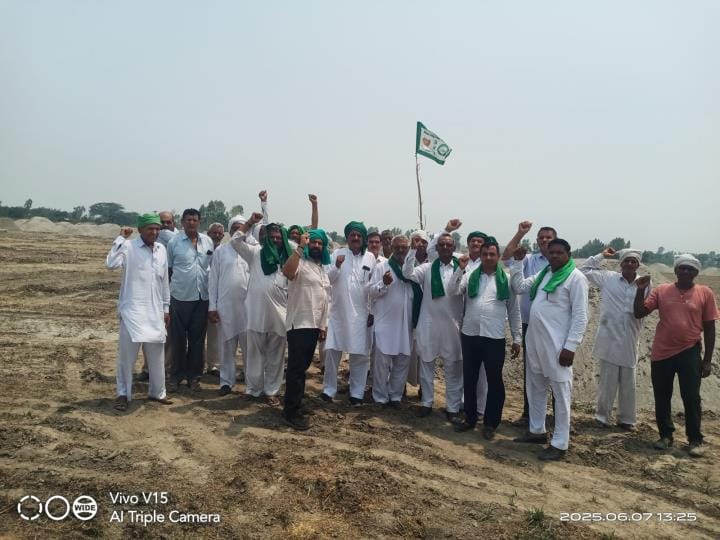 Farmers said- we will give our lives, we will not leave the land