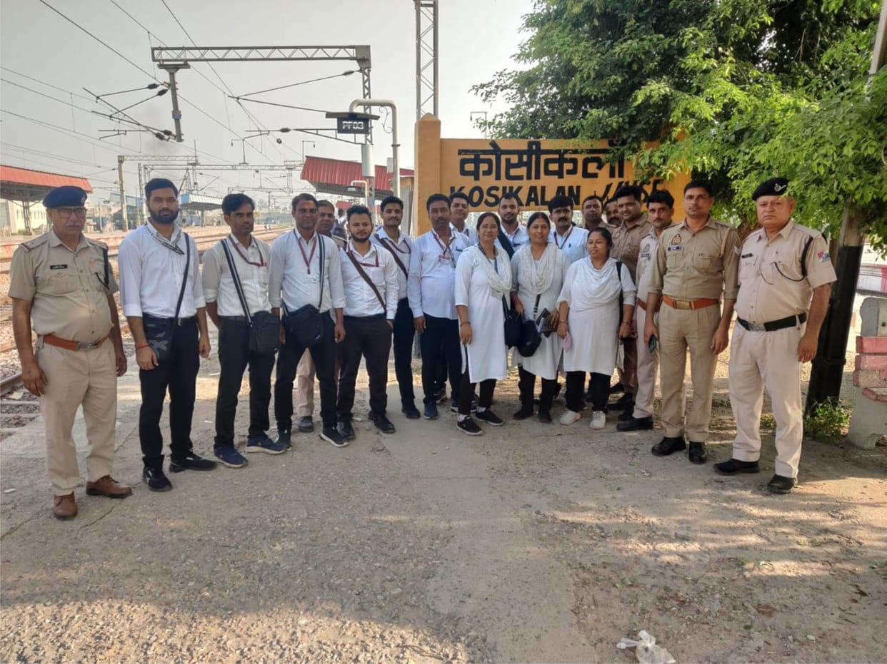 Railways conducted a campaign and caught 329 passengers who got tickets