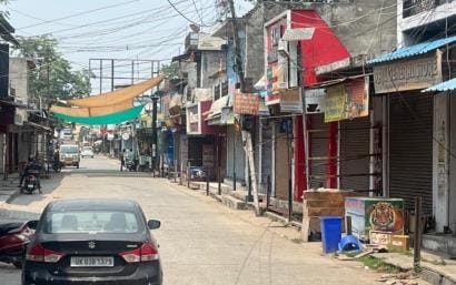 Banbasa market remained closed on the second day as well