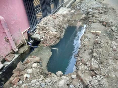 Crisis: Drinking water supply disrupted in Ramgulam Tola for one month