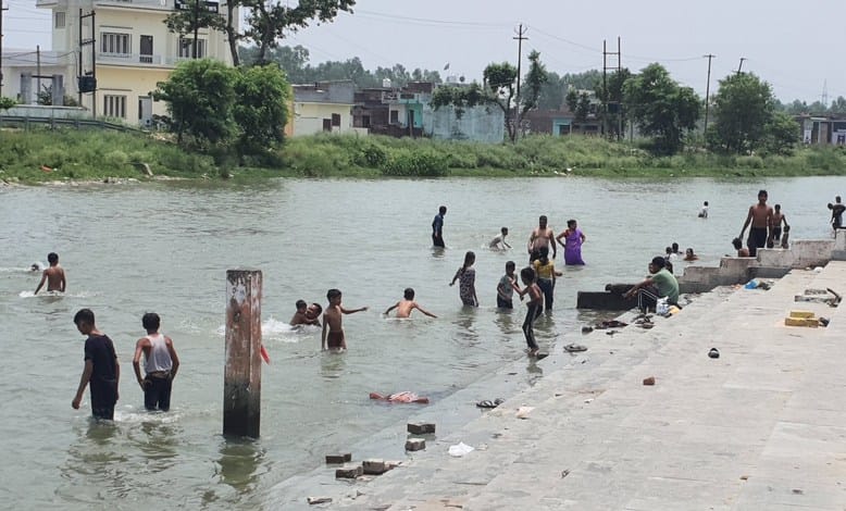 The scorching heat made life miserable