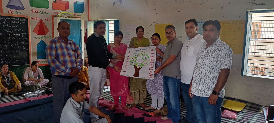 Surprise inspection of the ongoing training camp for teachers