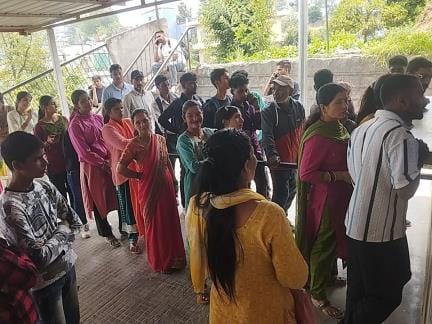 OPD reached beyond 500 in the district hospital
