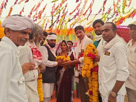 Banswara News: Congress was defeated in Panchayat Raj by-election in Vagad, BJP and BAP got two seats each