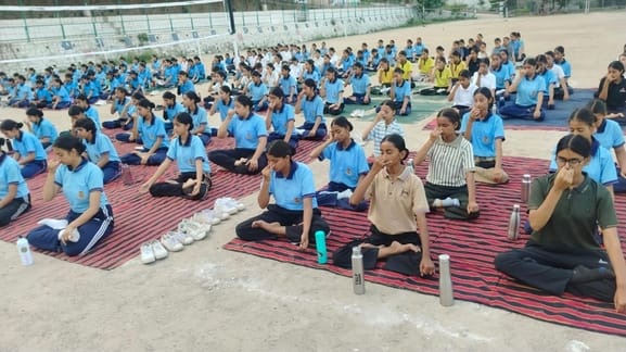 Cadets were made aware about road safety and cyber crime