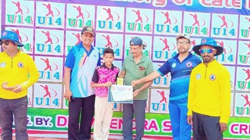 RVS Academy won due to deadly bowling of Devesh Karthik