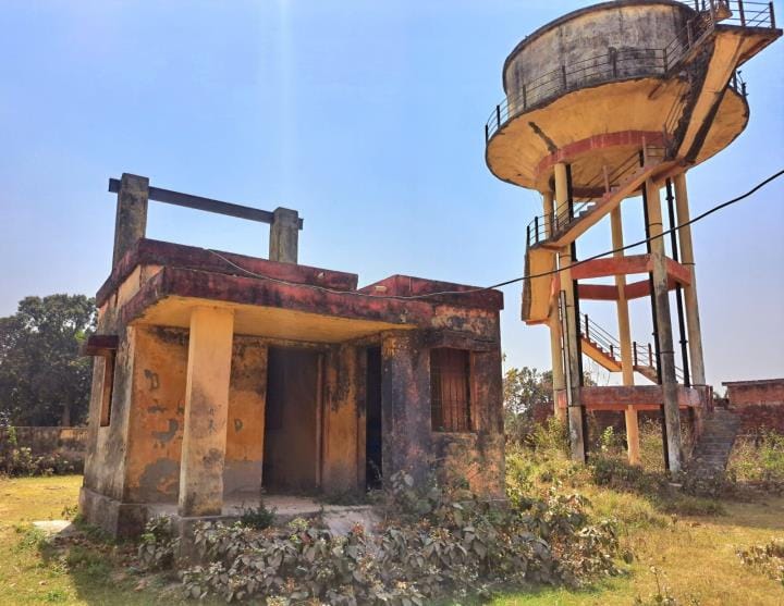 Drinking water project was completed seven years ago in Nagar Panchayat Hariharpur