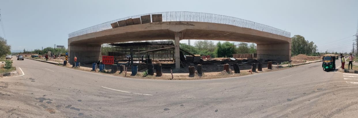 Sector 26 and 27 underpasses will open in October, one part is ready