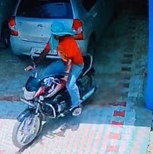 JE's bike stolen from block office, incident captured on camera