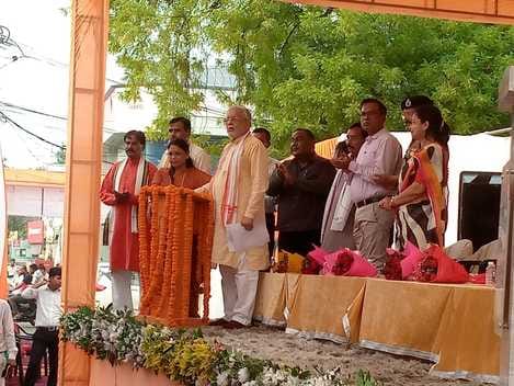 Finance Minister laid the foundation stone for 24 projects worth Rs 424 crore