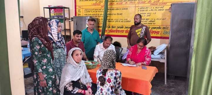 Patients suffering from fever and allergies reached the health fair in the highest numbers