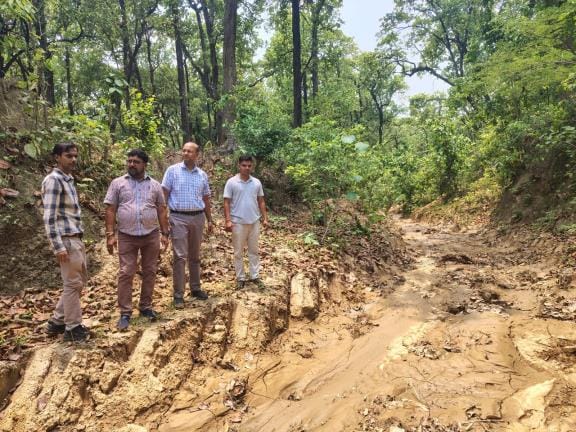 Cleaning of Buchdi drain sensitive to water logging started
