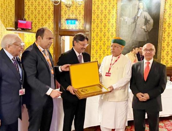 MLA Dr. Rajeshwar Singh honored in London