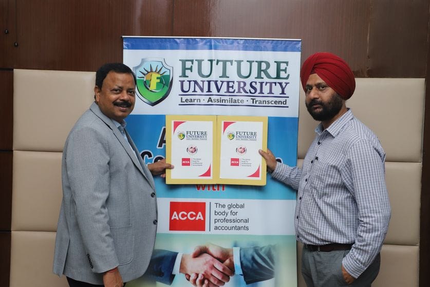 Future University Bareilly signed an agreement with ACCA UK