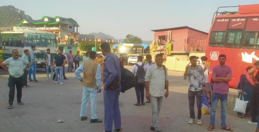 Passengers were dropped halfway and sent to another bus after two and a half hours