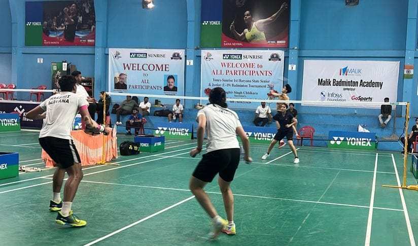 Gaurav, Ankit, Garima and Akshita reached the semi-finals of the badminton event.