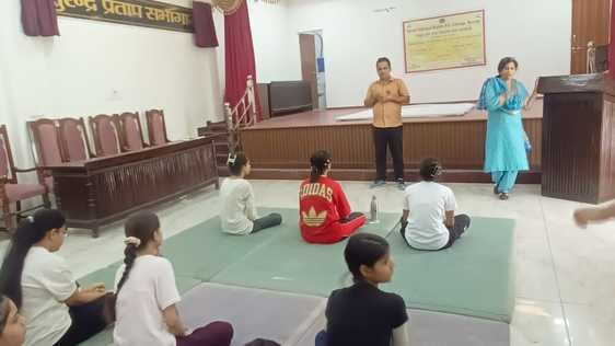 Yoga is part of cultural heritage: Tiwari