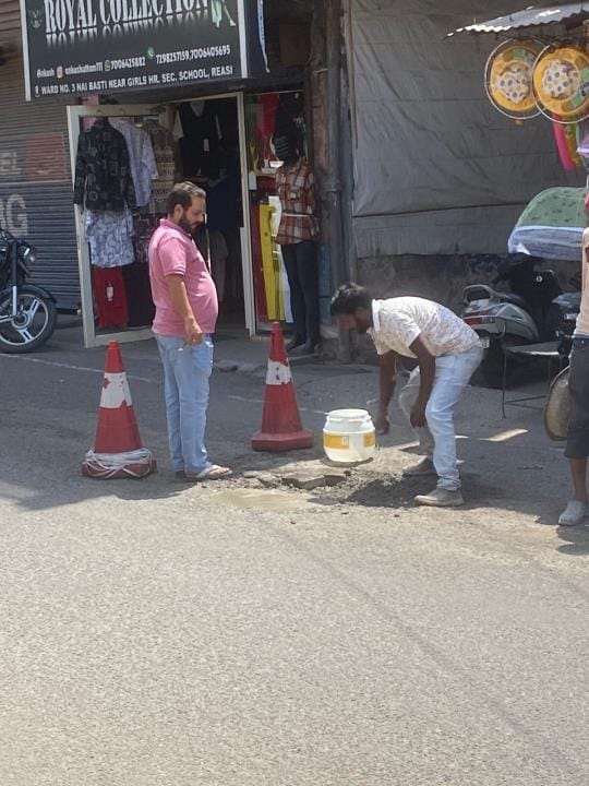 Repair of Road