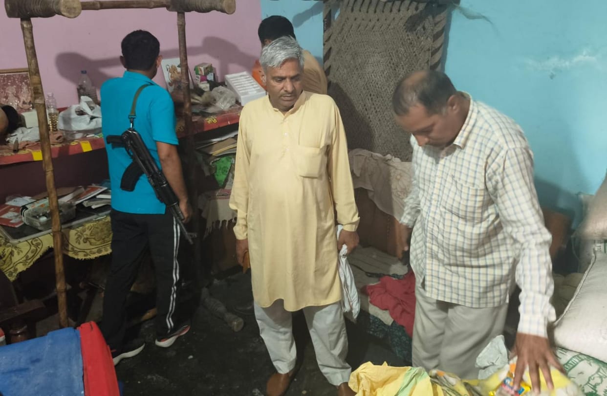 Police teams raided the houses and hideouts of drug smugglers
