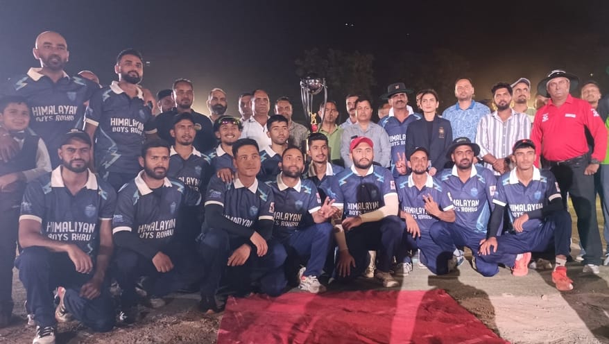 Rohru Cricket Premier League competition organized on the lines of IPL concluded