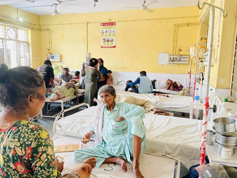 There is no surgeon in the district hospital for five months... patients are being referred