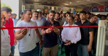 Bhuvneshwar inaugurated the cricket academy