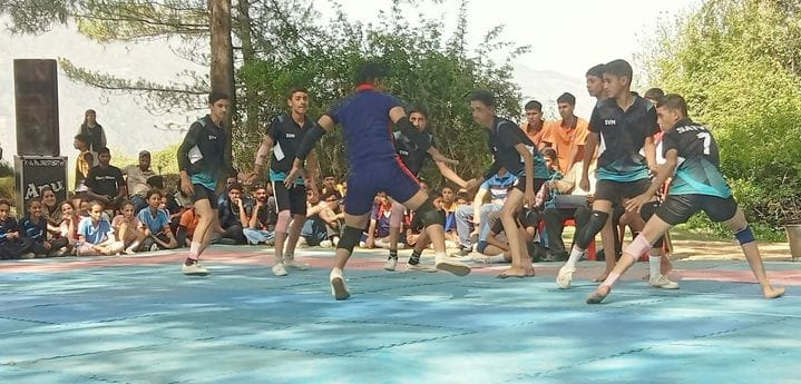 Dalash won in Kabaddi and Kungash won in Kho-Kho.