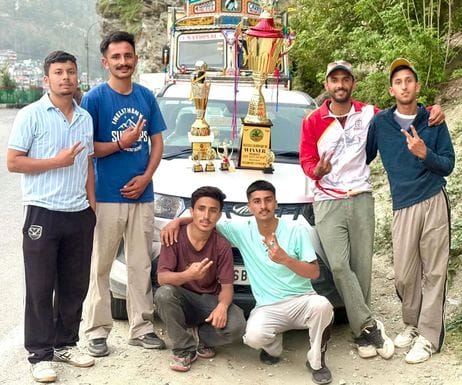 Darkali Boys won two volleyball trophies in one day