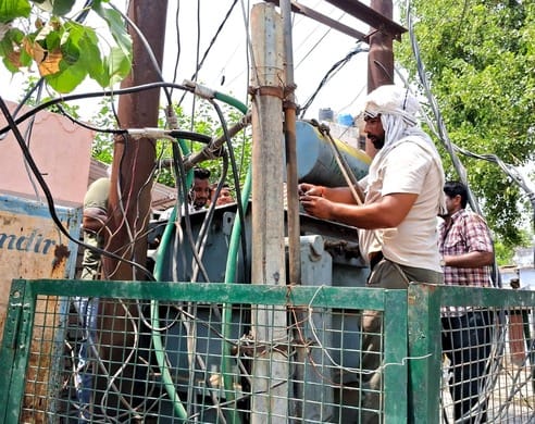 200 houses lost power due to transformer explosion