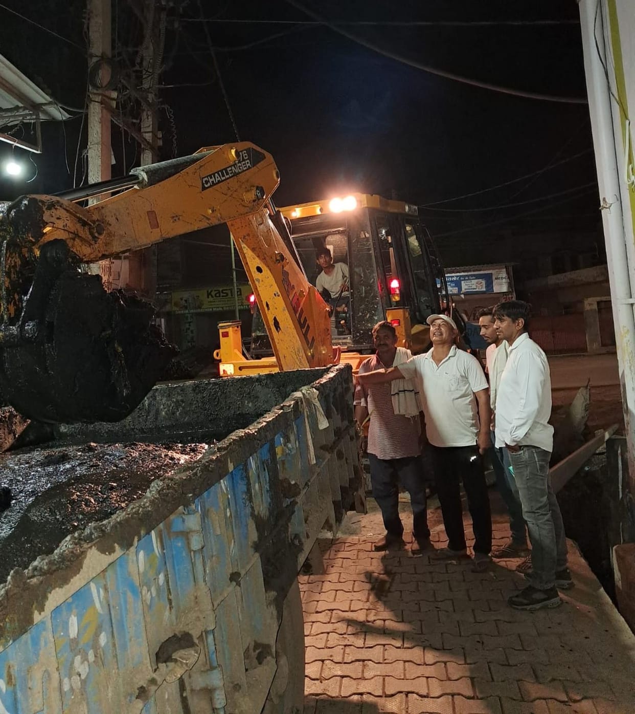 drains sanitated