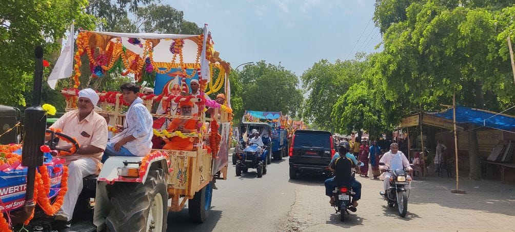 Sant Kabir Saheb's manifest festival procession taken out