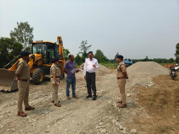 IG Anant Shankar Takwale took over Banbasa police station