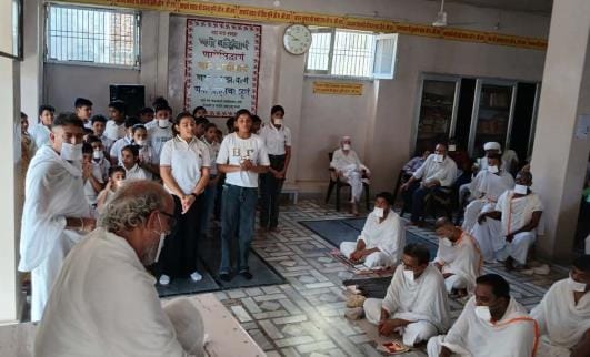 Children learnt about the rich history and culture of Jainism