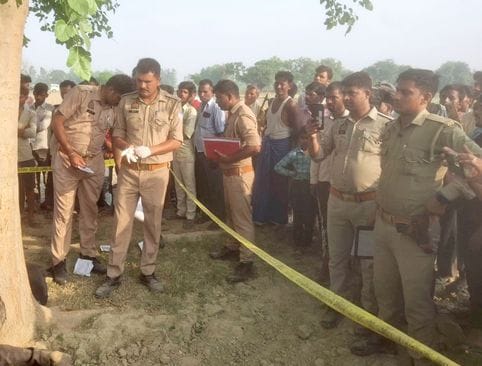 The body of a young man was found hanging from a tree two days after his marriage