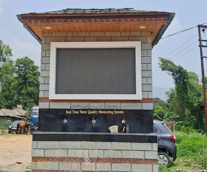 Jal Shakti Department's digital water stall becomes a showpiece without water in Jogindernagar