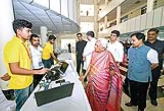 Youth should do innovations that strengthen agriculture and rural economy: Anandiben Patel