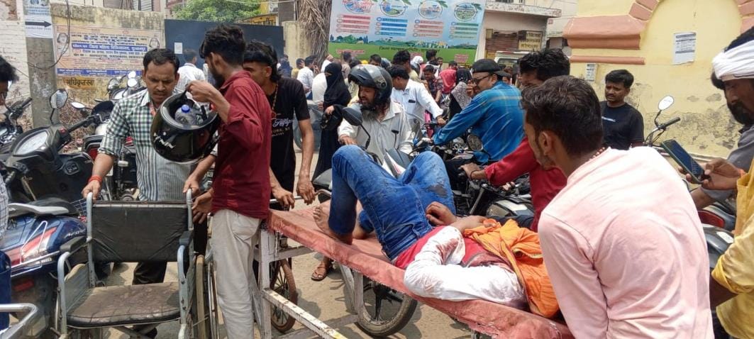 Traffic jam in medical college premises, patients worried