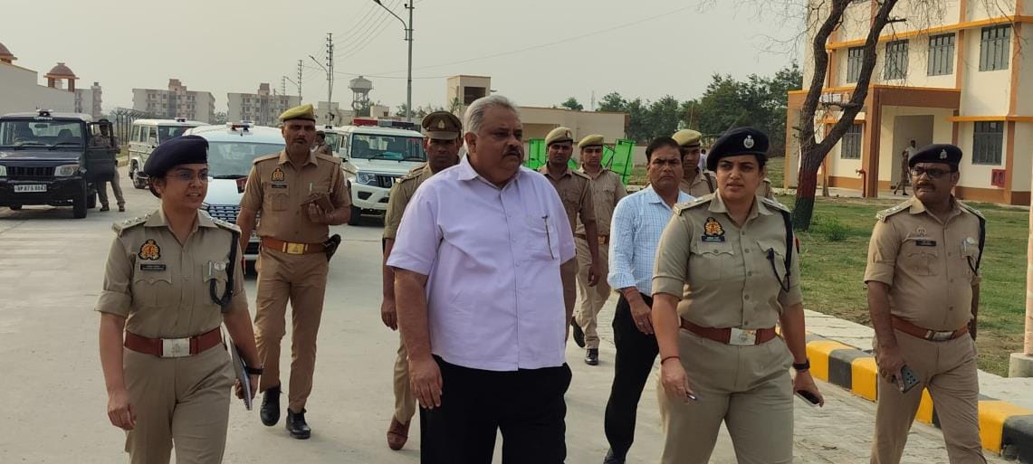 ADG inspected the preparations for the training of recruit constables