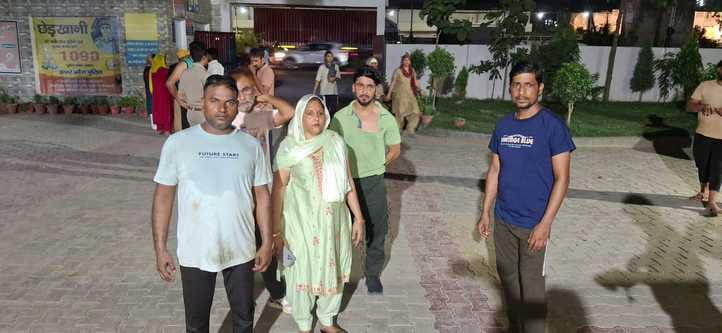 Rithani youths opened fire to press for a compromise in an old dispute
