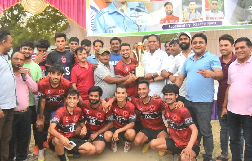 Meerut Sporting won the India Sindoor Football Cup