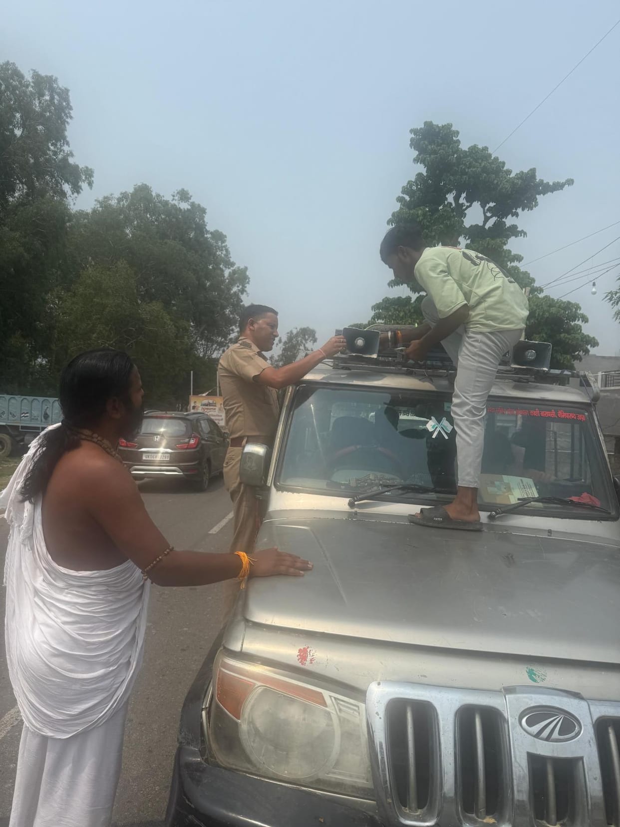 Three vehicles including school bus seized for violation of rules