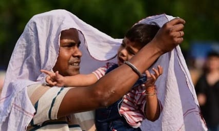 UP Weather News Scorching heat in UP agra city was hottest Meteorological Department