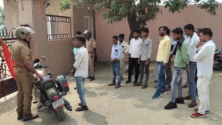 On the first day at Suheldev Memorial the gate remained locked, tourists returned