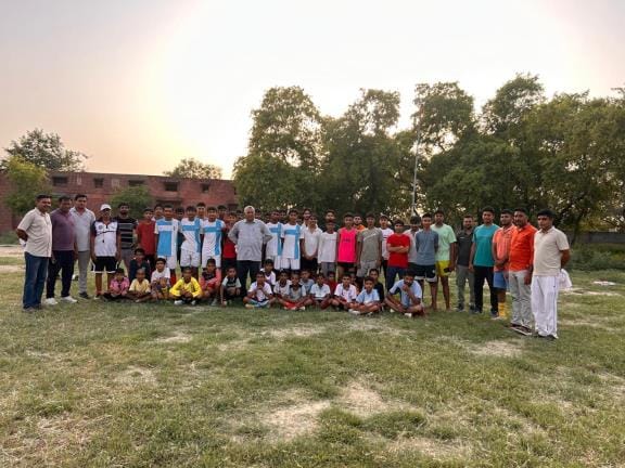 Sultanpur defeated Depal's team by 8-7 in football competition