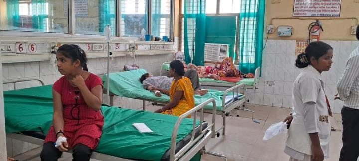 The heat increased the number of patients