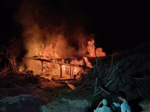 fOUR Cattles Died in fire