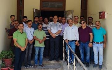 Teachers Meet with Education Officer