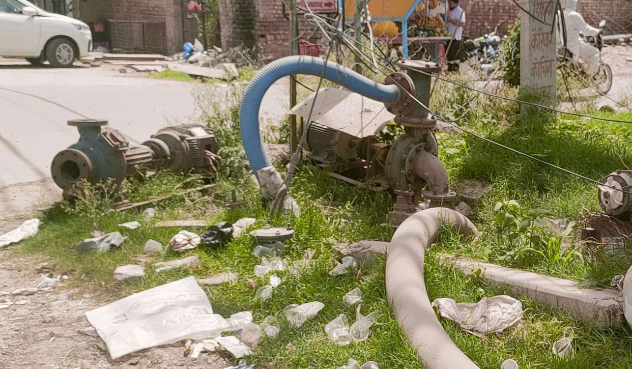 electric nigam will take bill for erasing waterlogging by pump