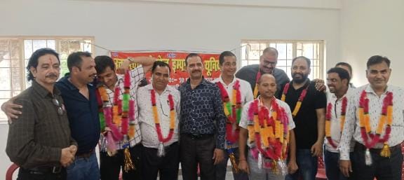 Kapil became the president of Roadways Employees Union Tanakpur Division