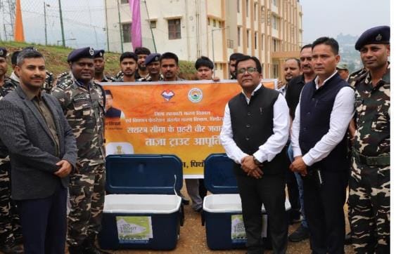 Supply of locally produced trout fish started in SSB as well